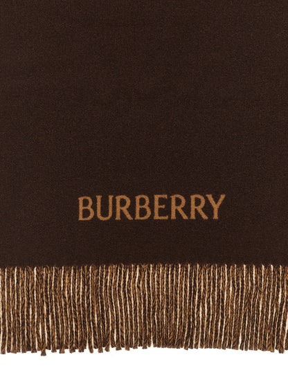 Burberry Multicolor Cashmere Scarf Soft Texture