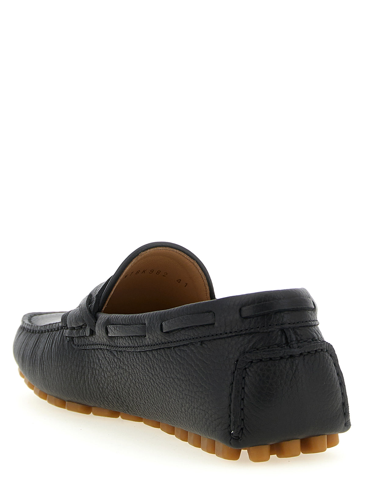 Valentino Garavani Black Calfskin Loafers