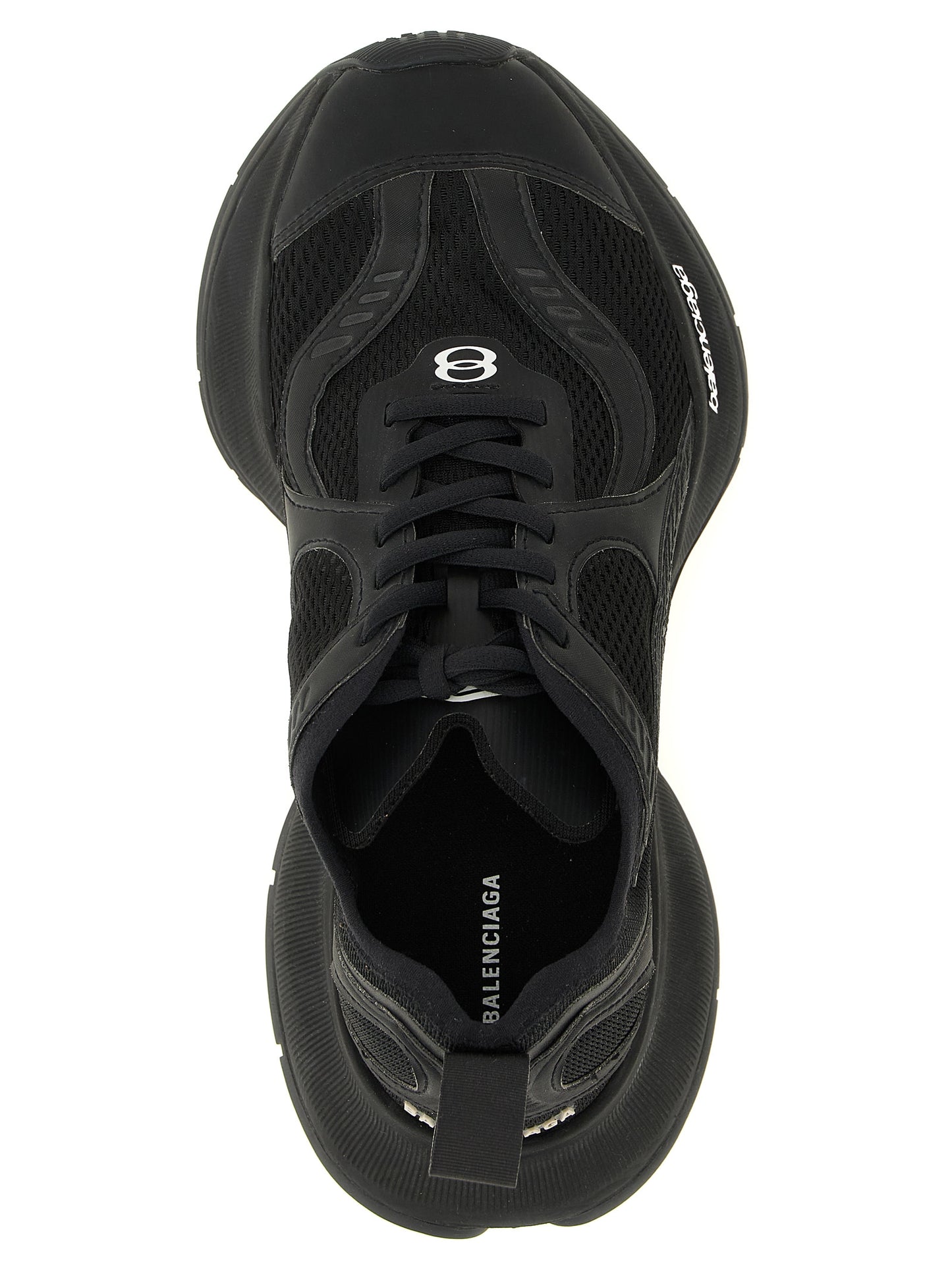 Baskets Balenciaga en polyester noir