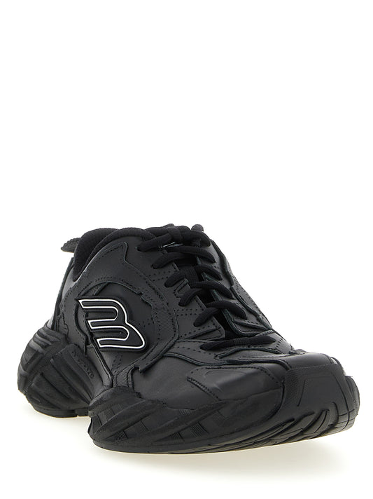 Balenciaga Black Cowhide Sneakers