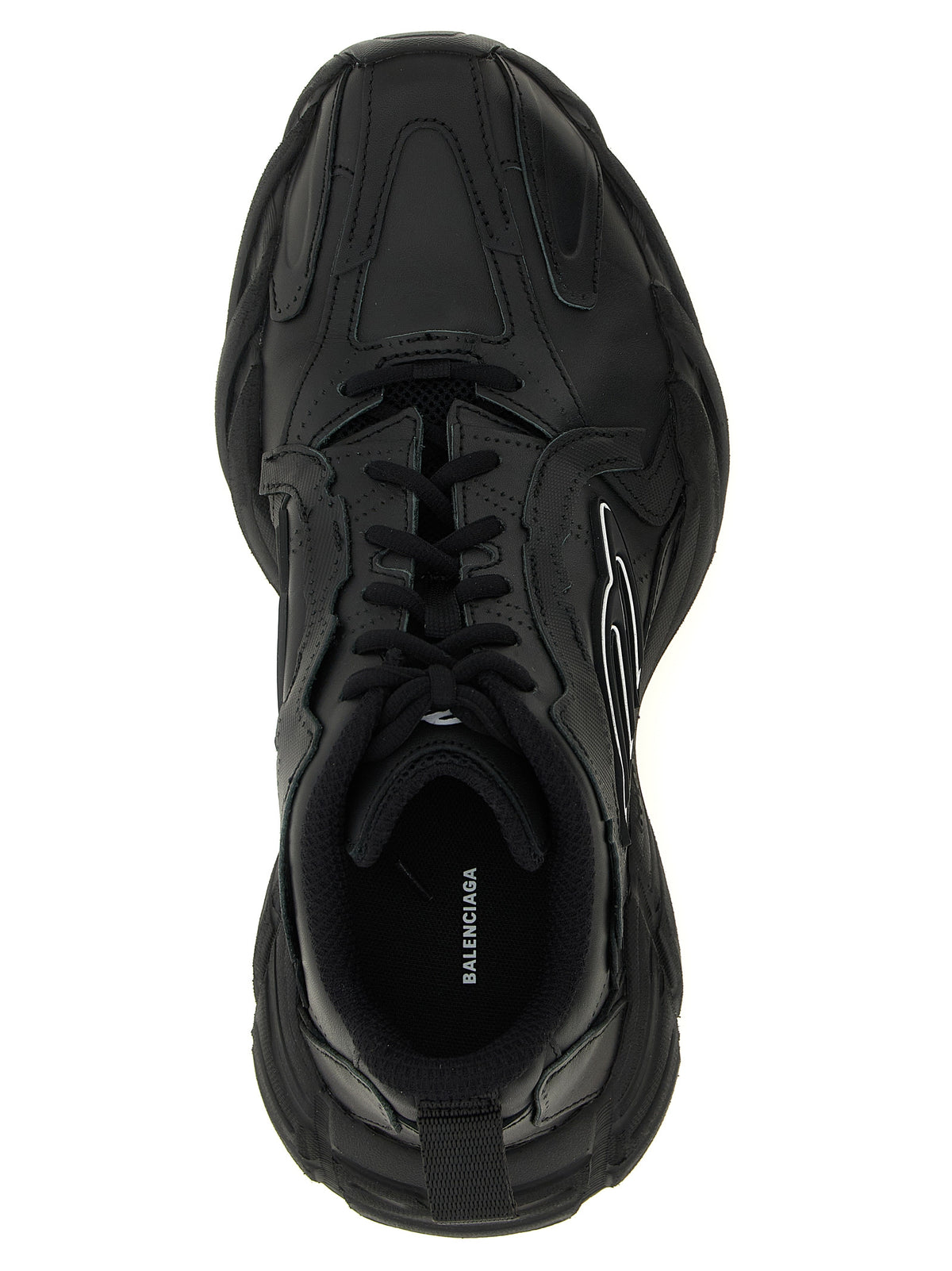 Balenciaga Black Cowhide Sneakers