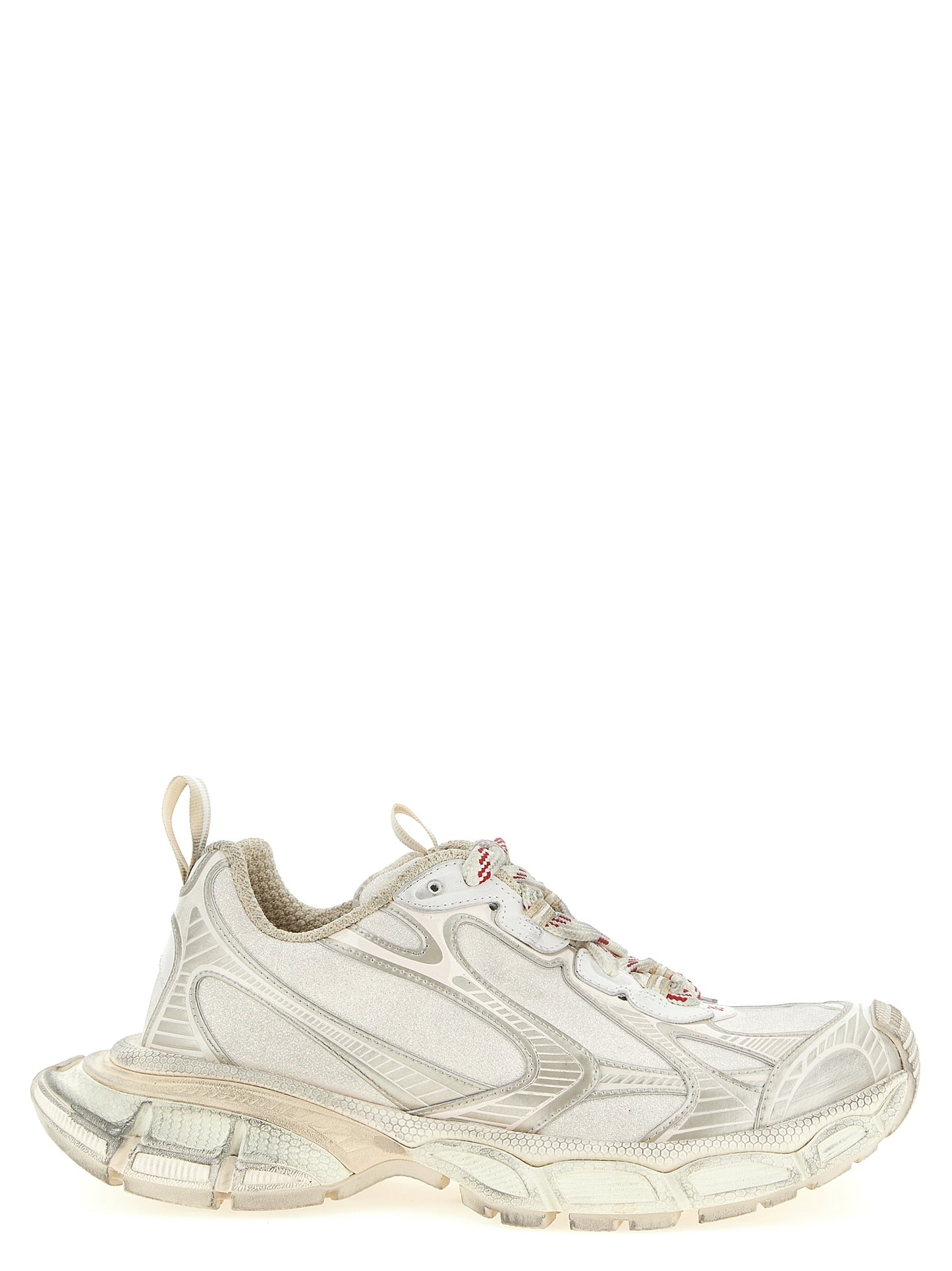 Zapatillas deportivas Balenciaga de polietileno plateado