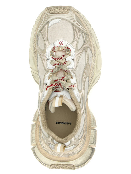 Zapatillas deportivas Balenciaga de polietileno plateado