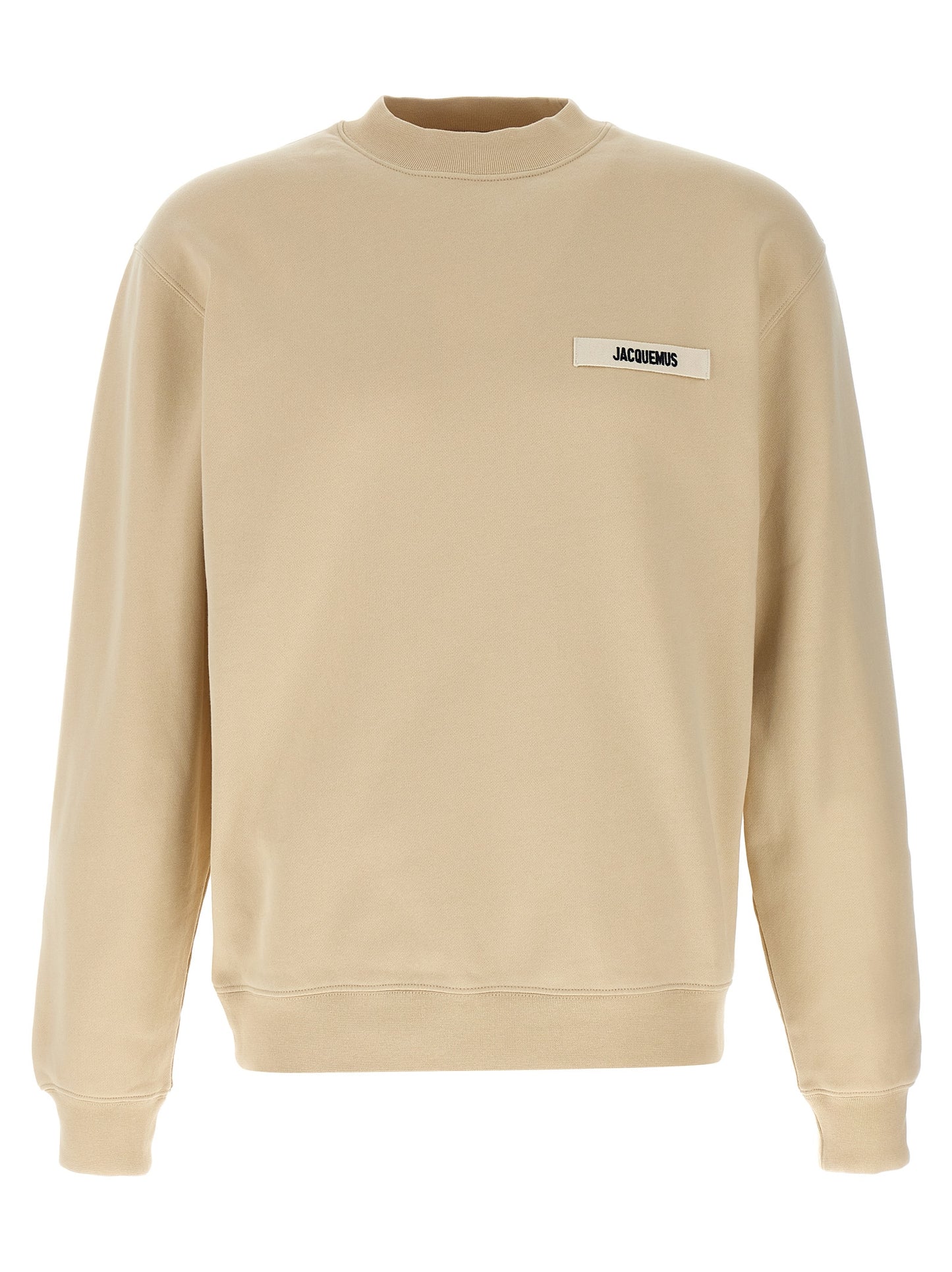 Sudadera Jacquemus de algodón beige