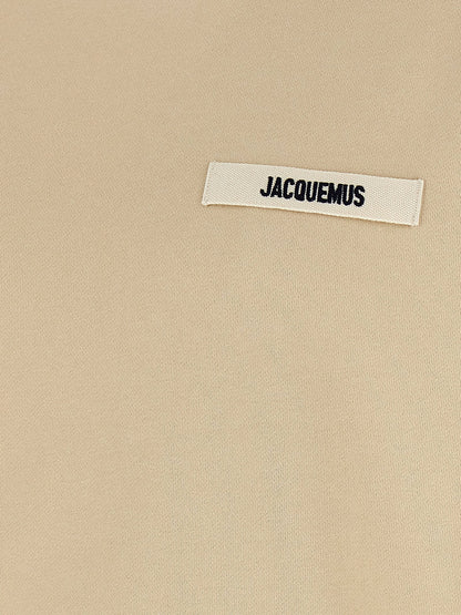 Sudadera Jacquemus de algodón beige