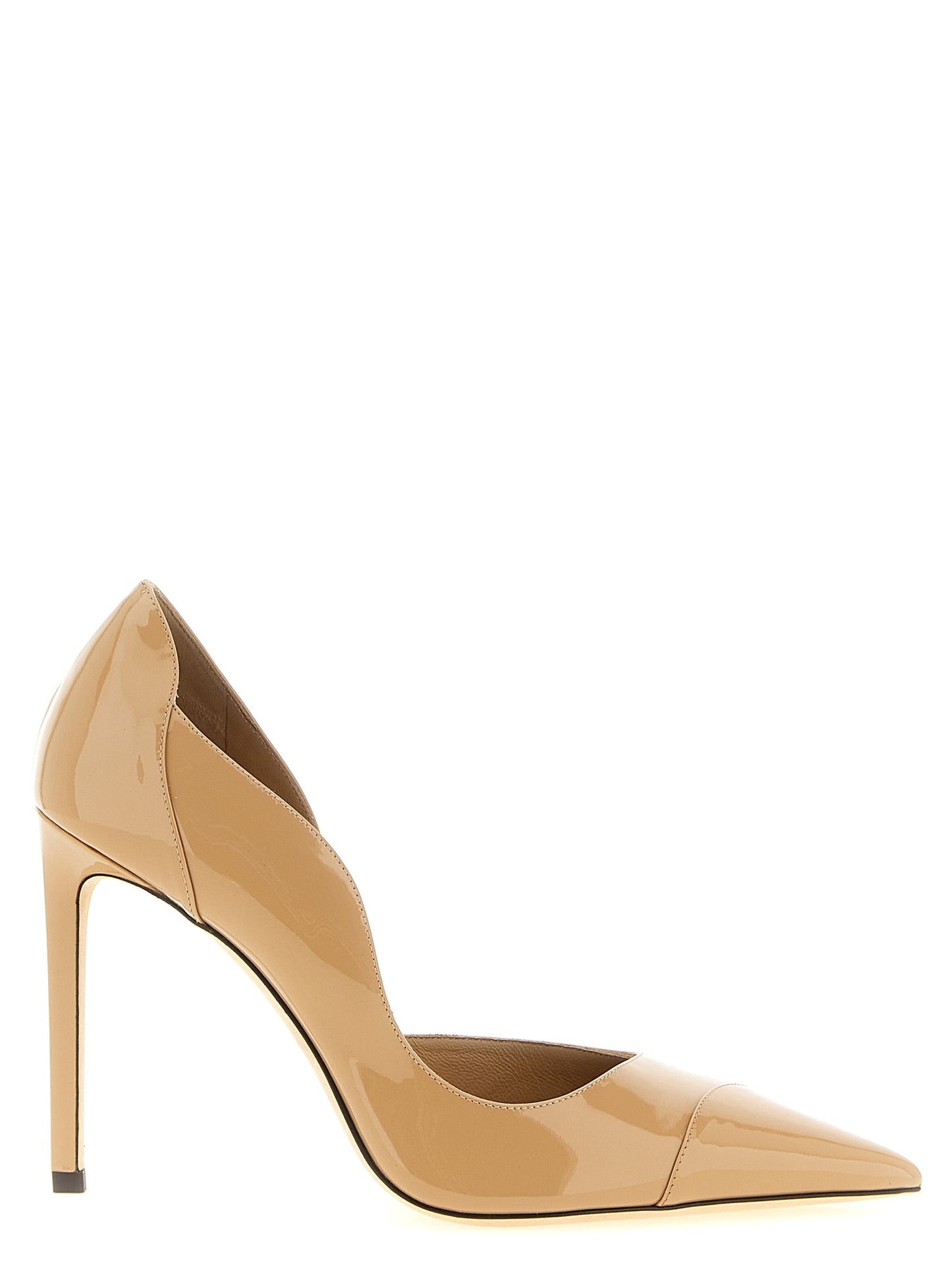 Zapatos de tacón Jimmy Choo de cuero beige