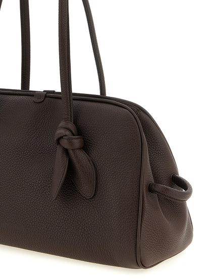 Jacquemus Brown Calfskin Shoulder Bag