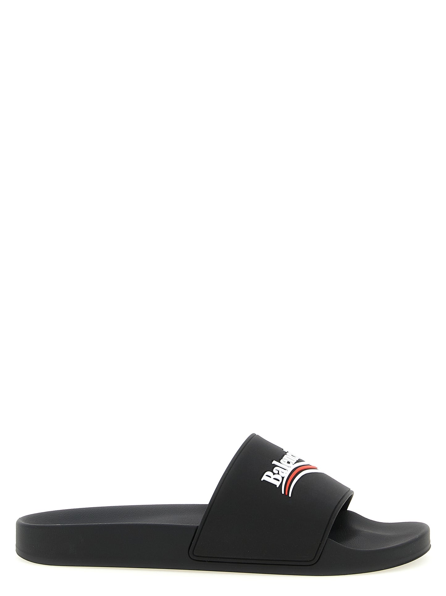 Balenciaga Sandalias De Plástico Negro Contemporáneo