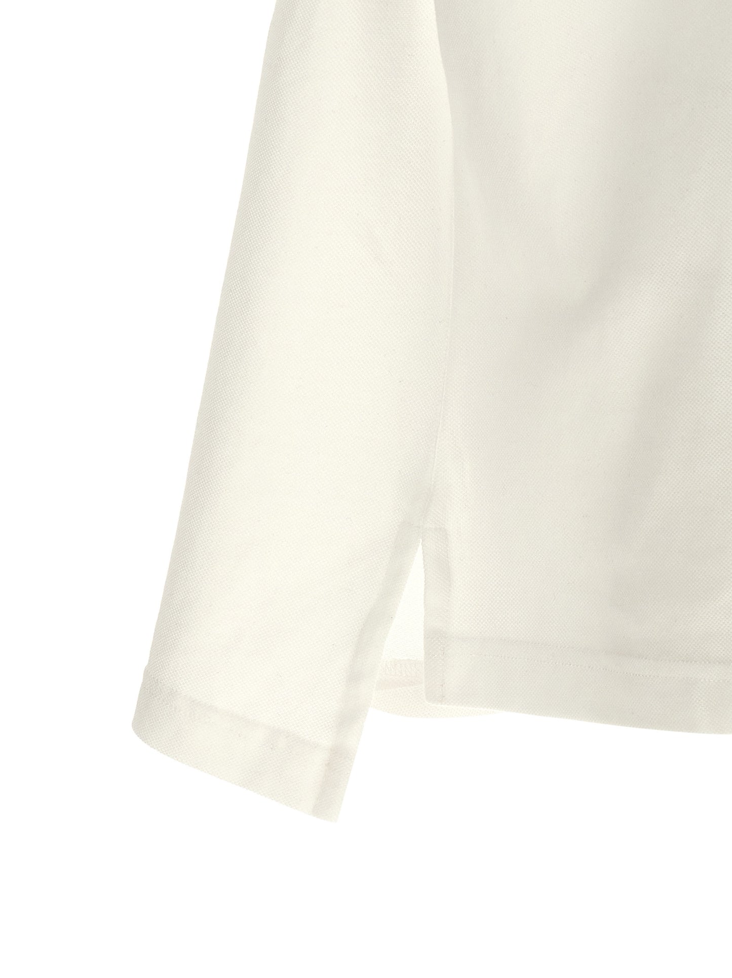 Polo de algodón blanco de Balenciaga
