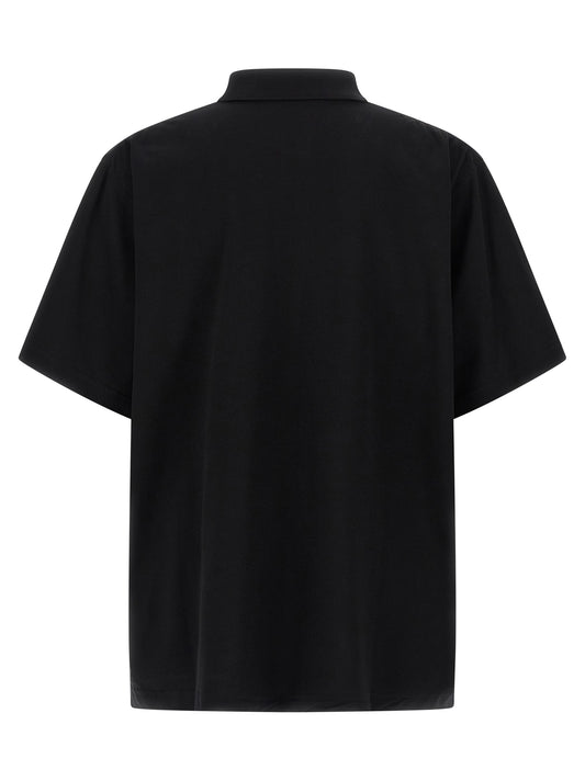 Polo Balenciaga de algodón negro