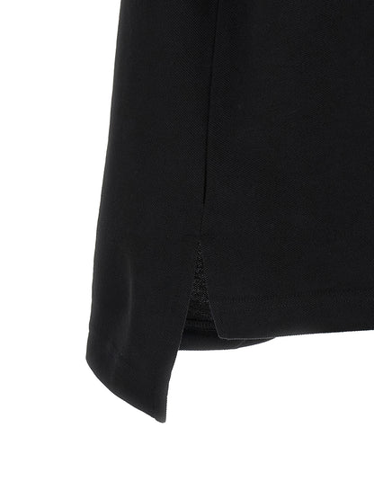 Polo Balenciaga de algodón negro