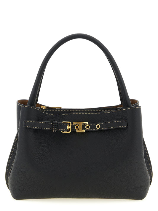 Bolso de mano Tod's de piel de becerro negra
