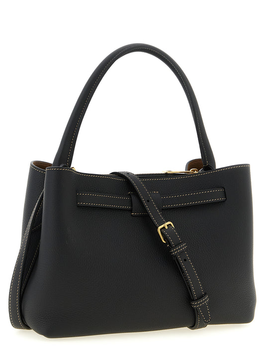 Bolso de mano Tod's de piel de becerro negra