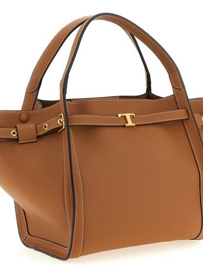 Bolso tote Tod's de piel de becerro marrón