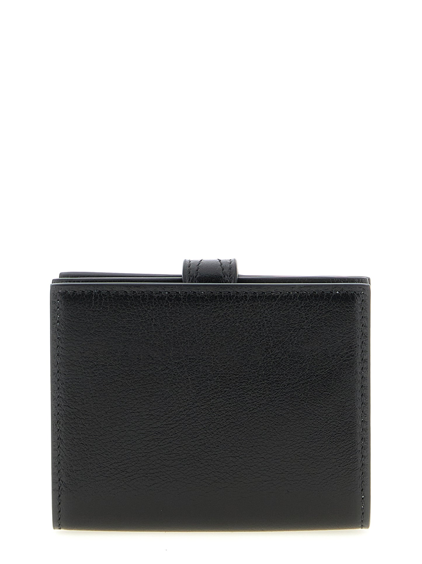 Porte-cartes Chloé en cuir de buffle noir modèle Paddington
