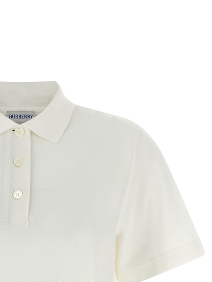 Burberry Polo en Coton Blanc - Modèle Priscilla