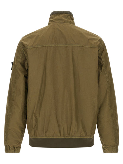 Chaqueta de nailon bicolor de Stone Island