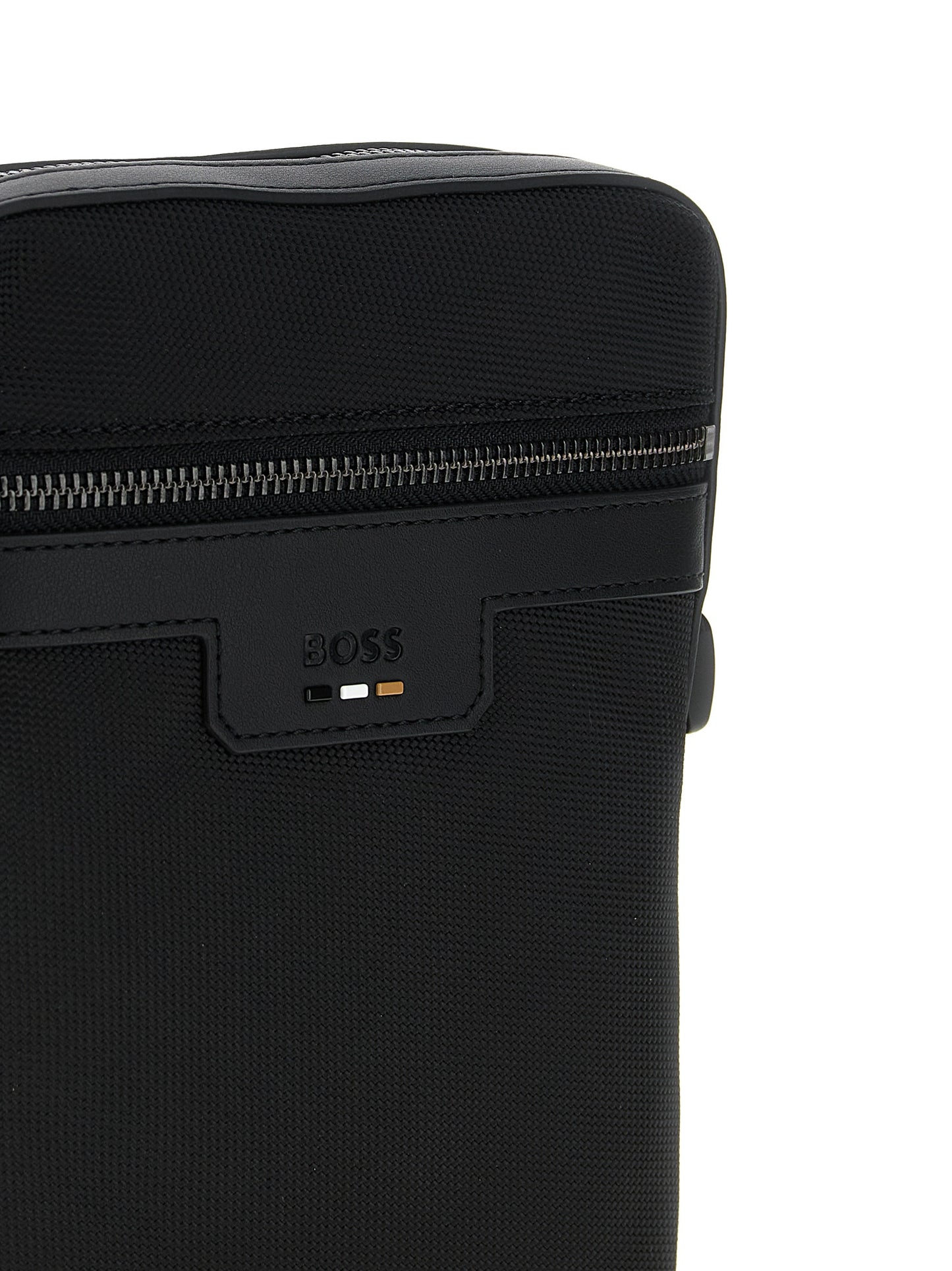 Bandolera Hugo Boss negra de poliéster
