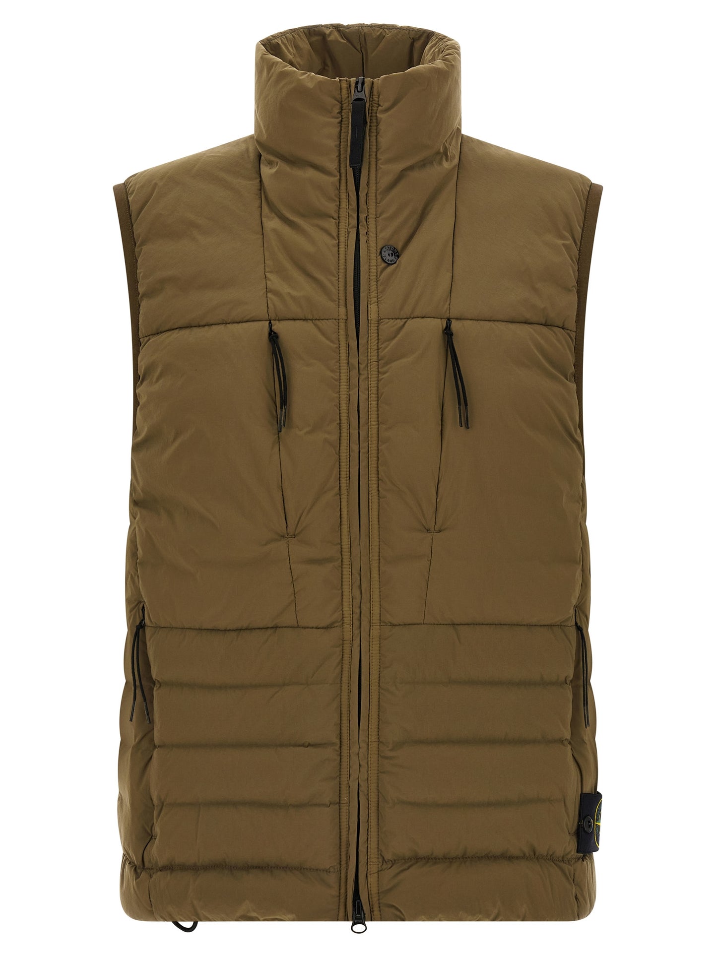 Chaleco sin mangas de poliamida bicolor Stone Island