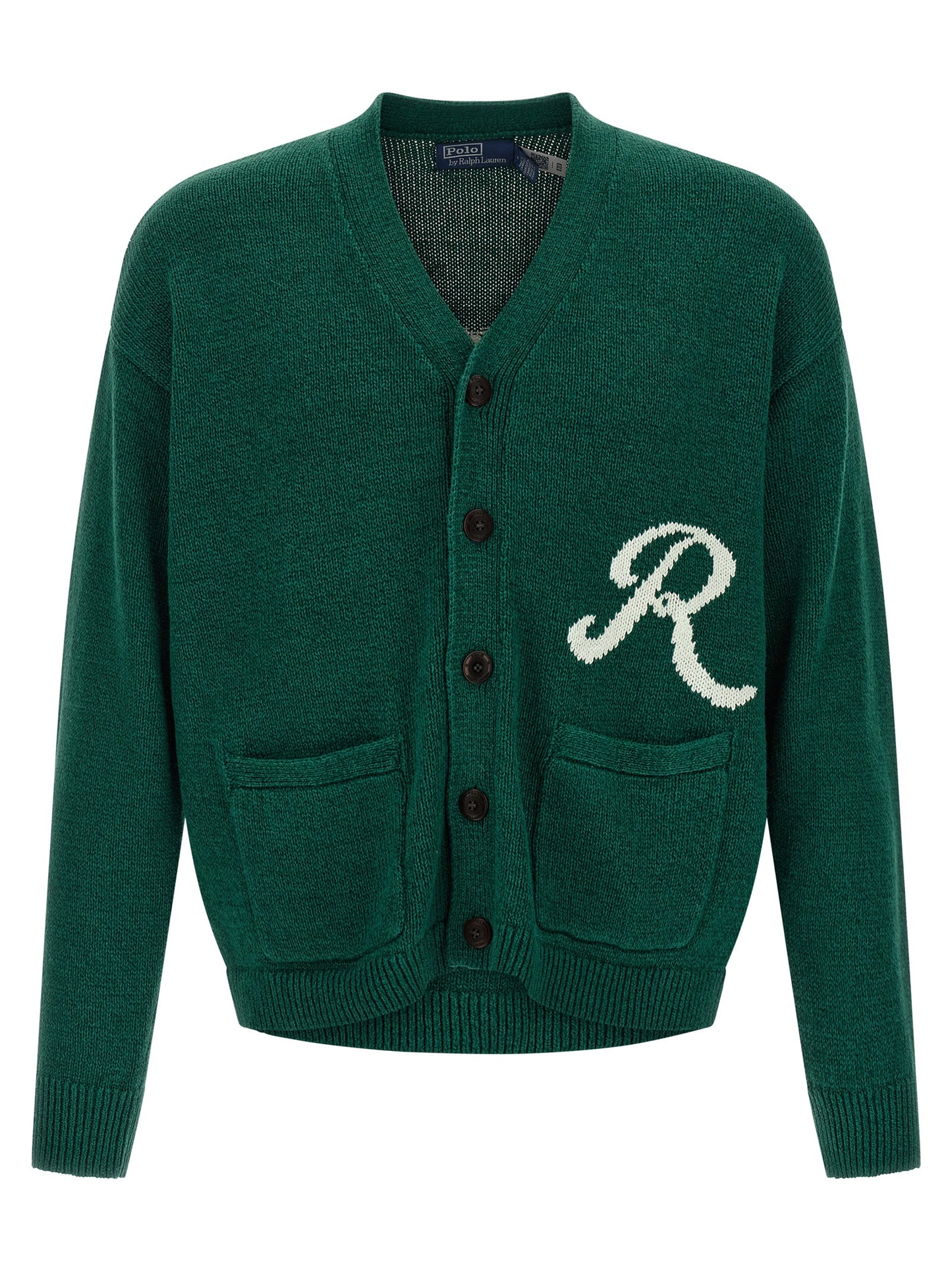 Cárdigan de lino bicolor de Polo Ralph Lauren