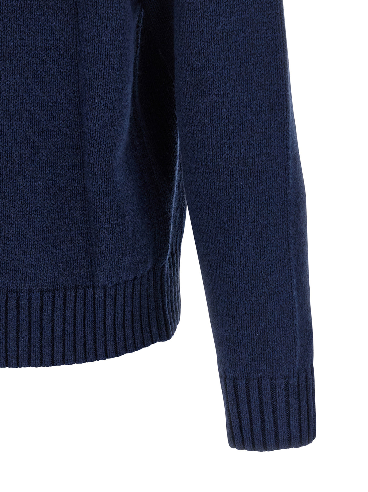 Polo Ralph Lauren Blue Linen Lightweight Cardigan