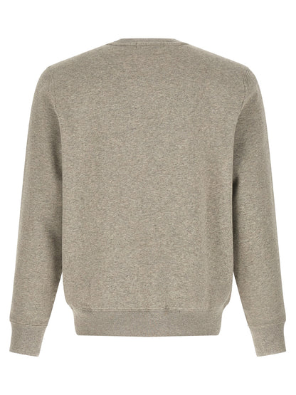 Sudadera de algodón gris Polo Ralph Lauren