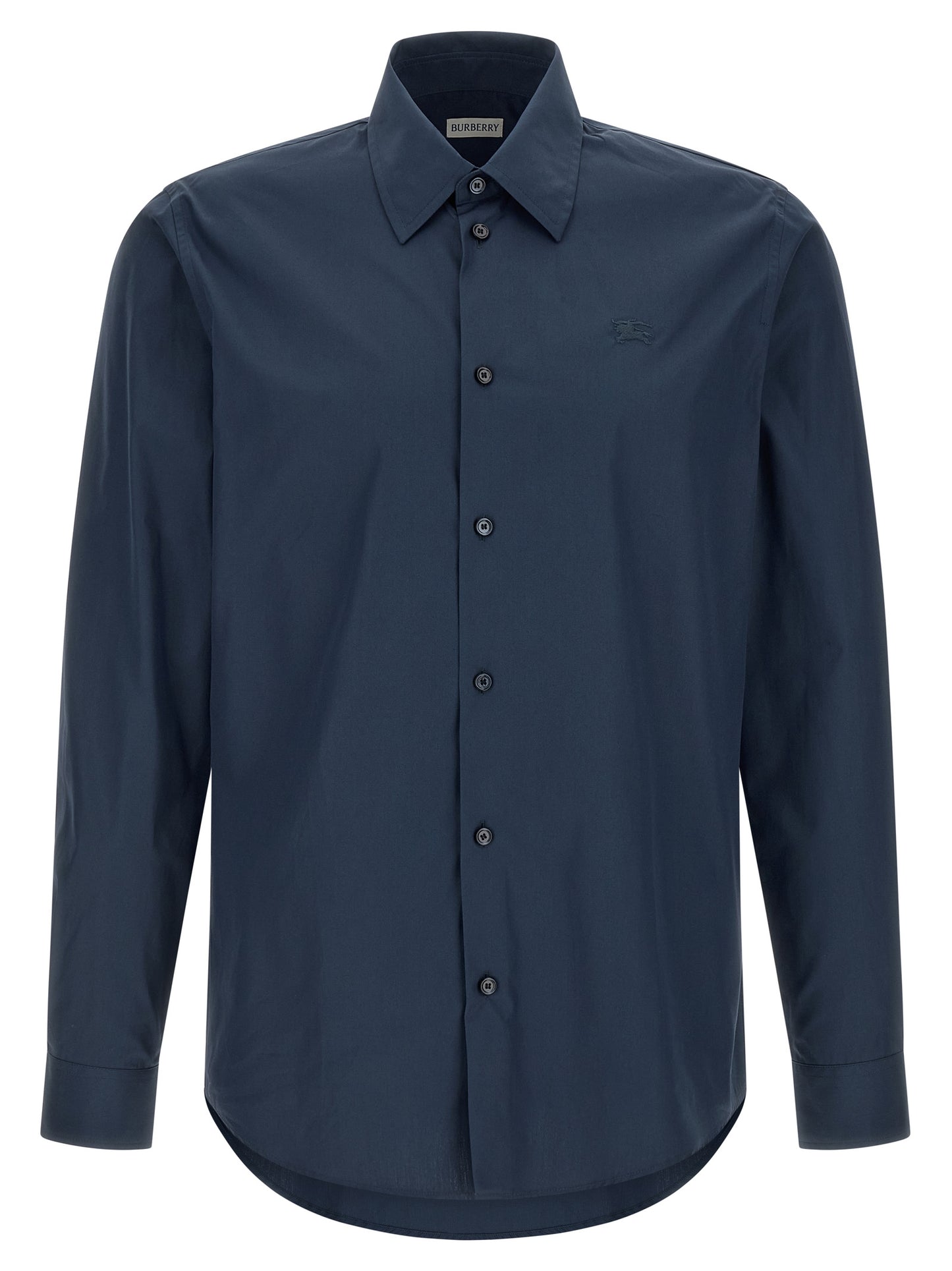 Blusa de algodón azul Burberry