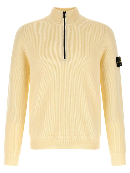 Cárdigan de algodón beige Stone Island