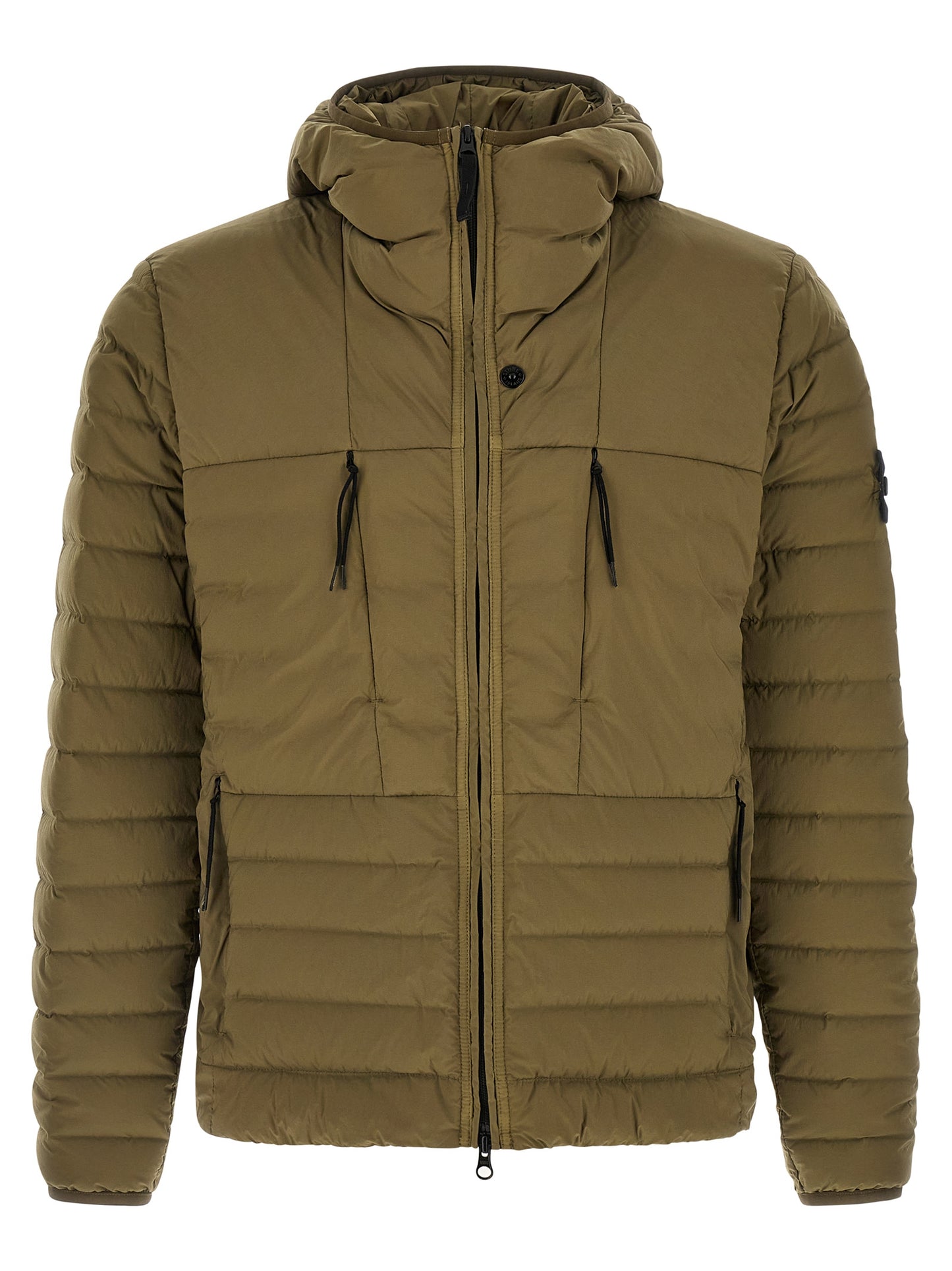 Stone Island Bicolor Polyamide Full-Length Jacket