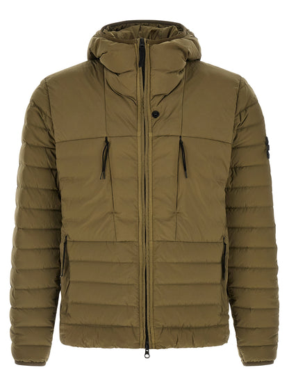 Stone Island Bicolor Polyamide Full-Length Jacket