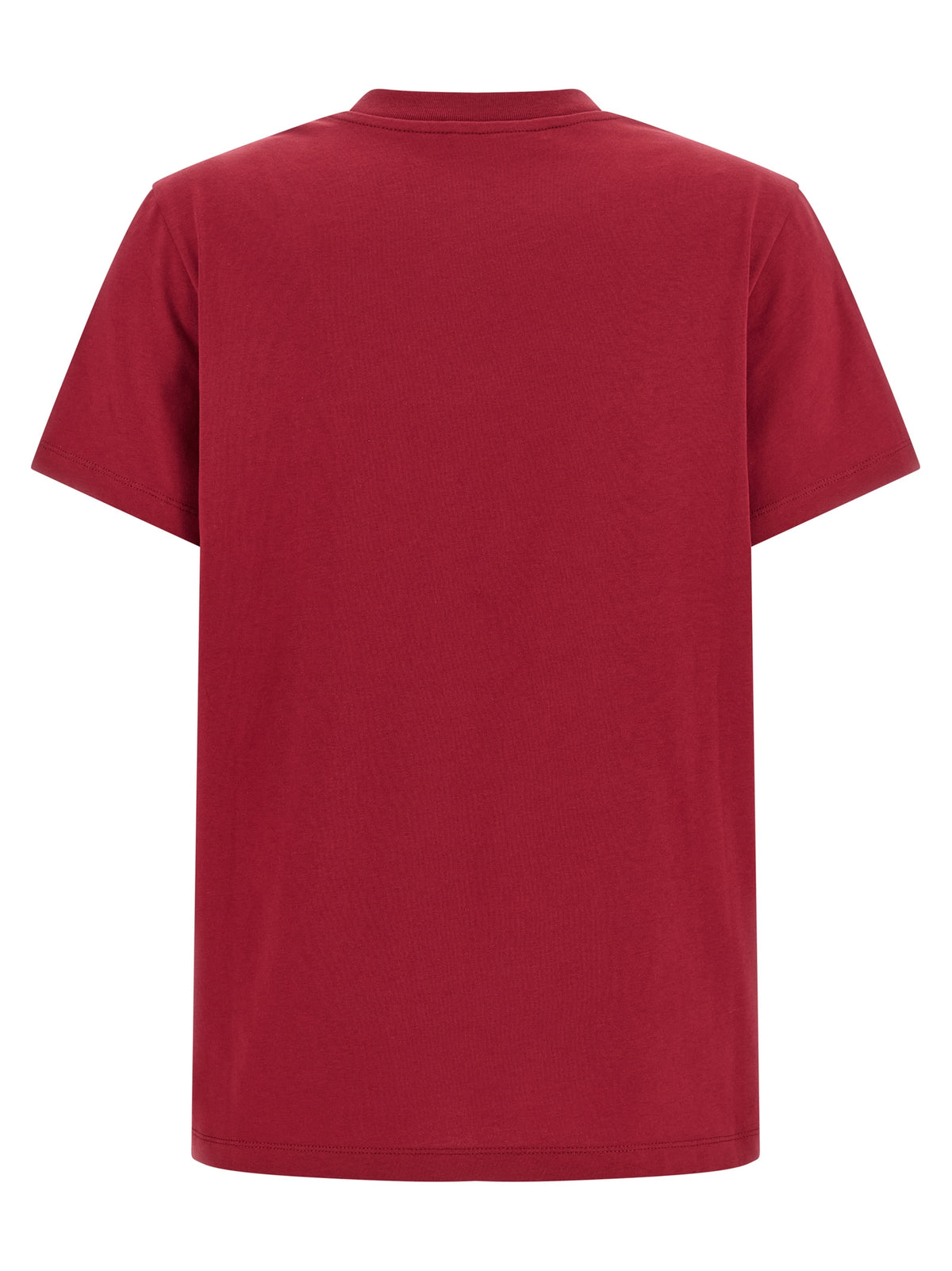 Moncler T-shirt en Coton Multicolore avec Broderie Frontale
