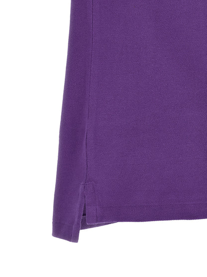Polo Ralph Lauren Purple Cotton Polo Shirt