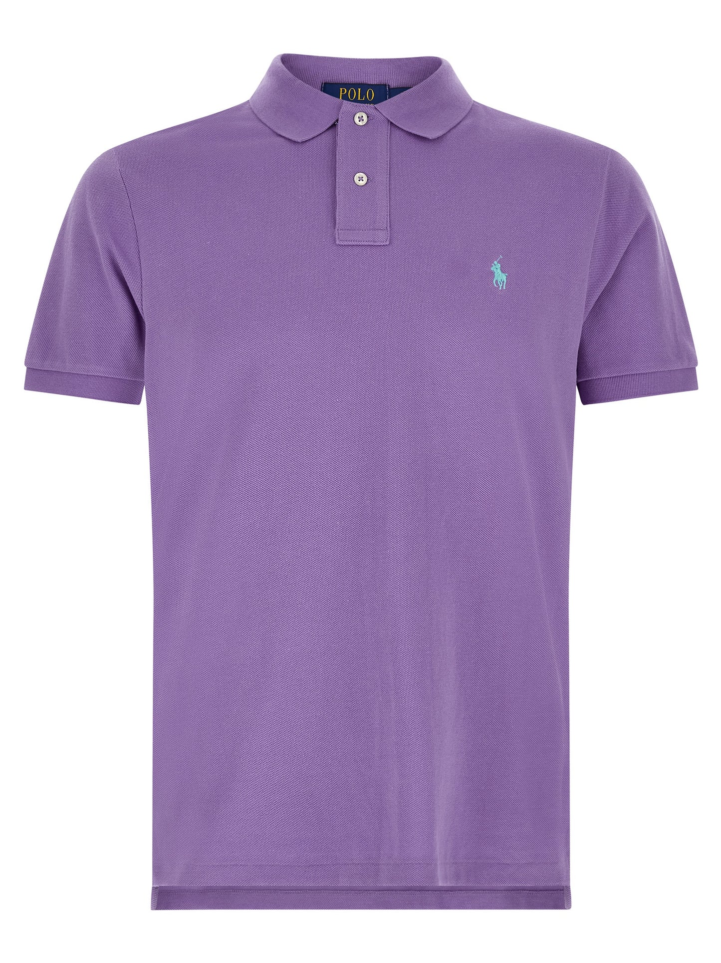 Polo Ralph Lauren Polo de algodón morado