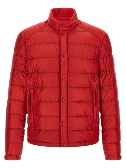Chaqueta Moncler multicolor de poliamida de largo completo