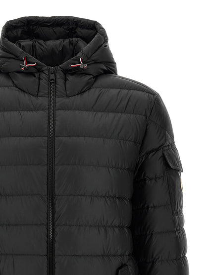 Parka Moncler de poliamida negra