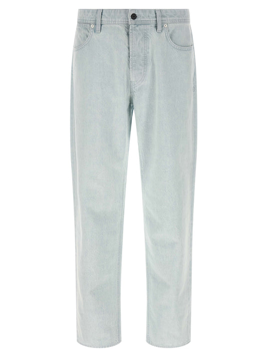 Vaqueros rectos Stone Island de algodón azul