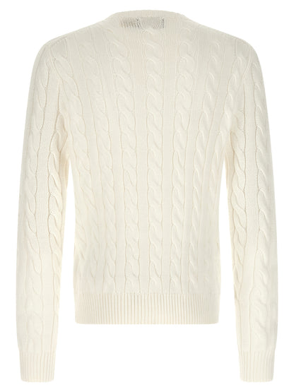 Cardigan en coton blanc Polo Ralph Lauren style conducteur