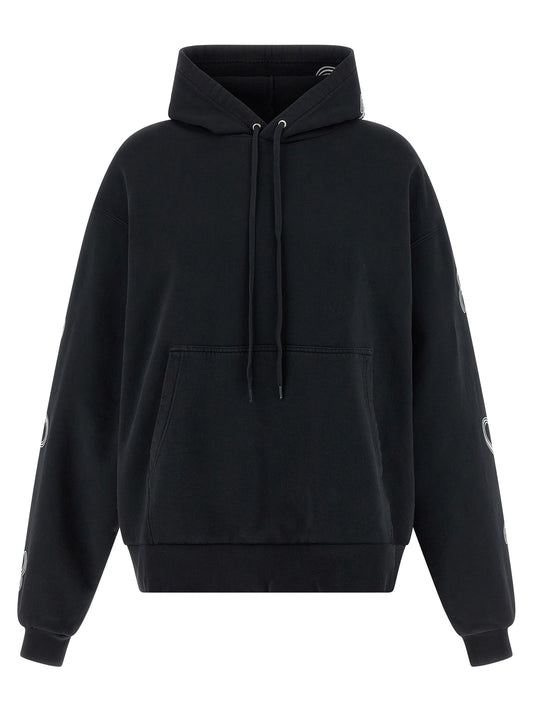 Sudadera con capucha Balenciaga de algodón negro