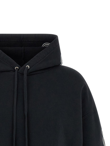 Sweat à capuche Balenciaga en coton noir
