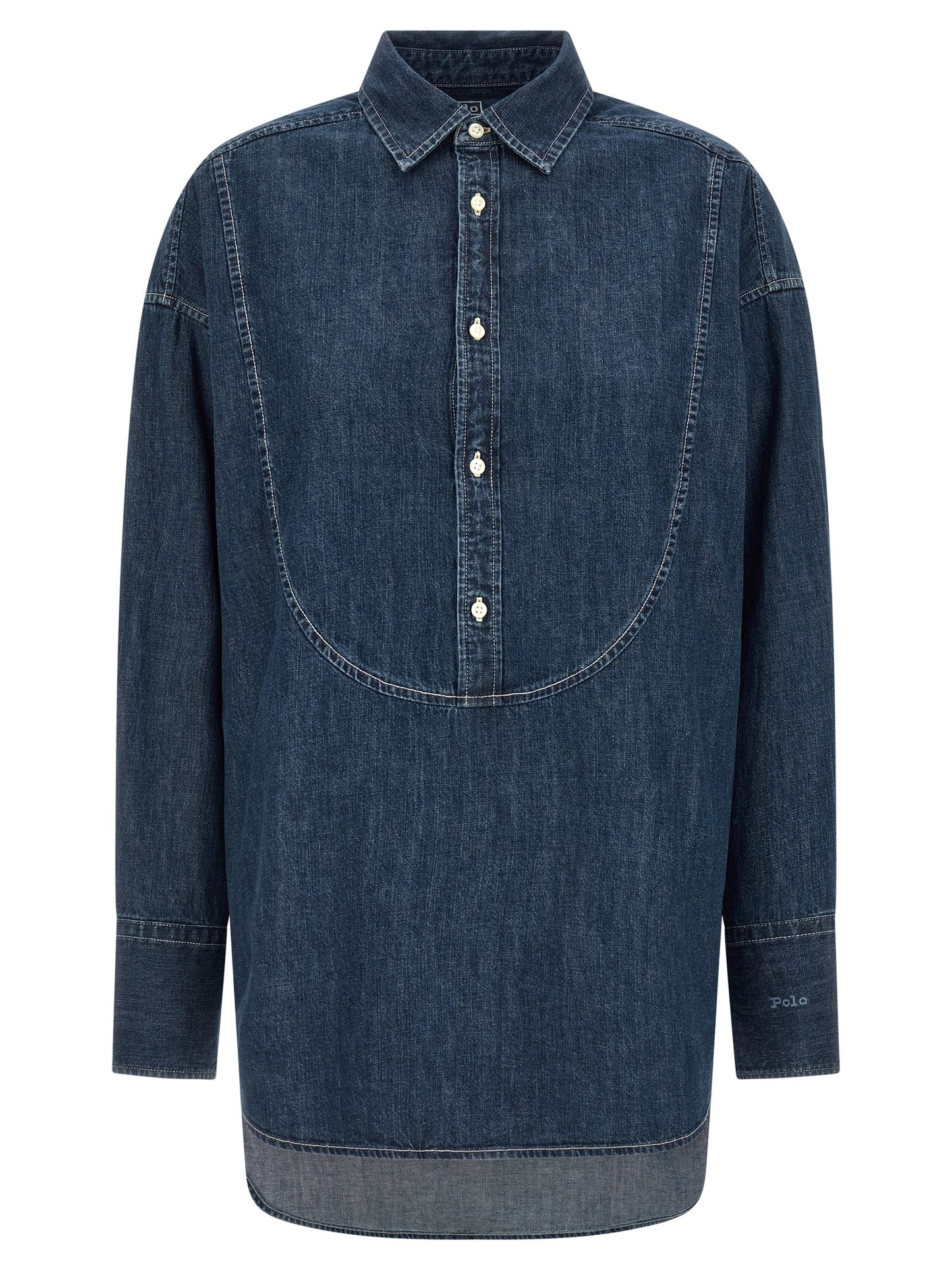 Polo Ralph Lauren Chemisier bleu en coton