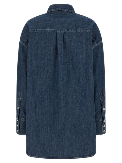 Polo Ralph Lauren Chemisier bleu en coton
