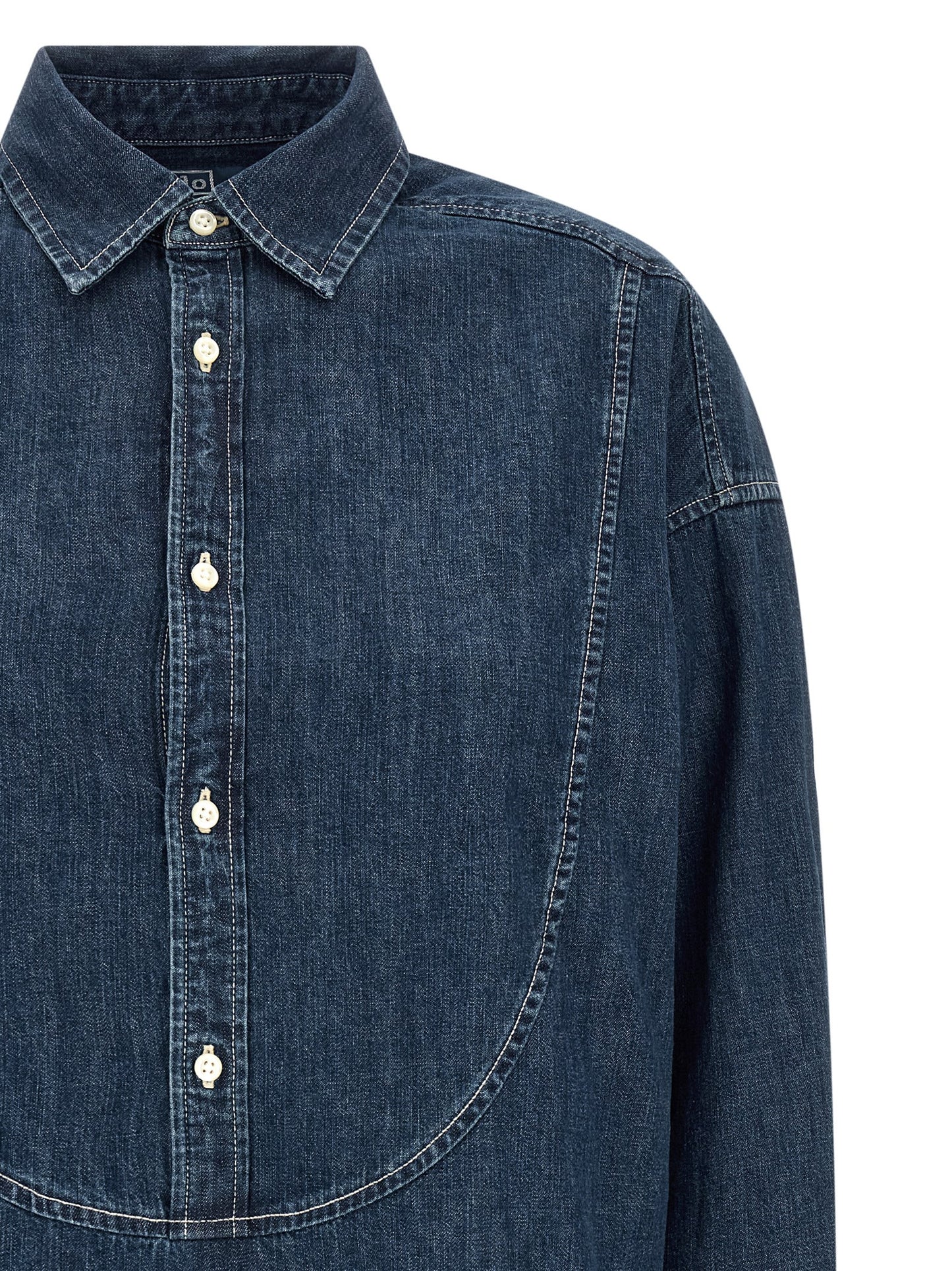 Polo Ralph Lauren Chemisier bleu en coton