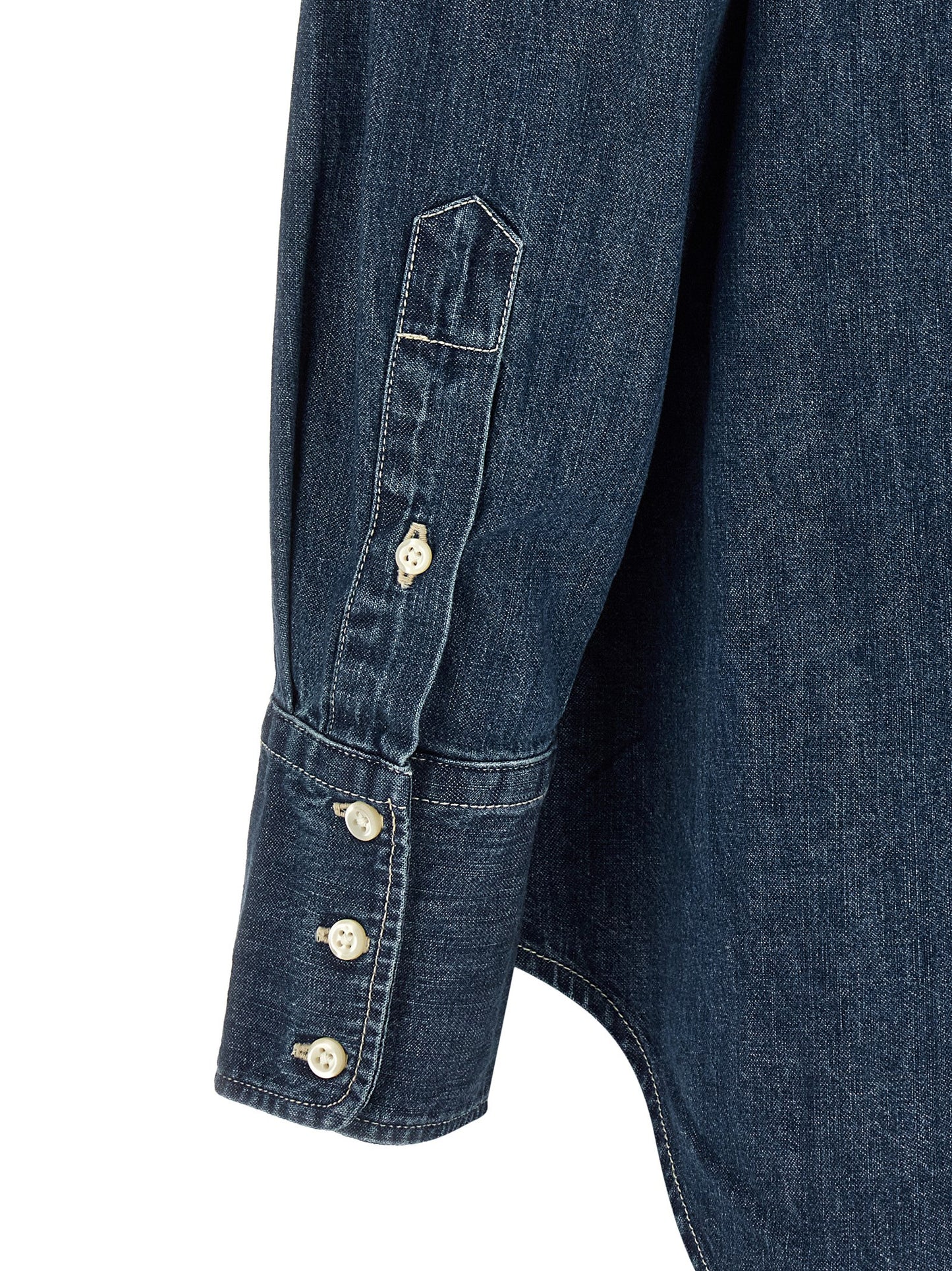 Polo Ralph Lauren Chemisier bleu en coton