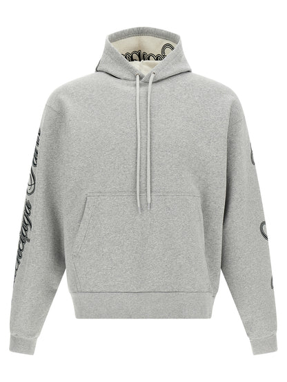 Sudadera de algodón gris Balenciaga