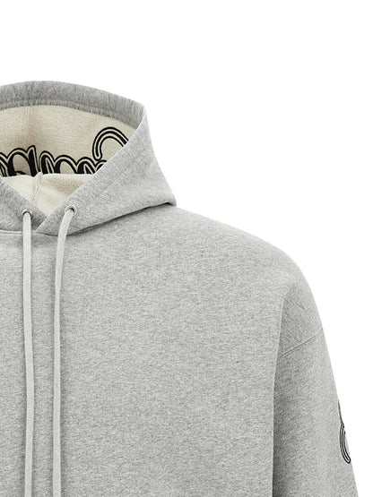 Sudadera de algodón gris Balenciaga