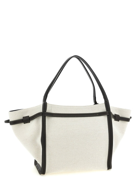 Bolso tote de lino multicolor Tod's