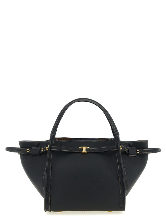Bolso tote Tod's de piel de becerro negra
