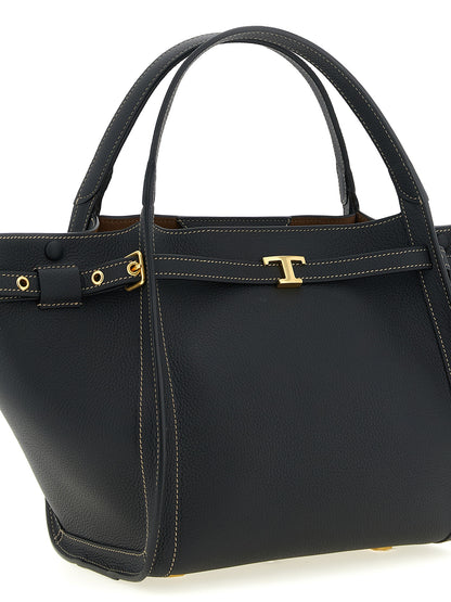 Sac cabas Tod's en veau noir