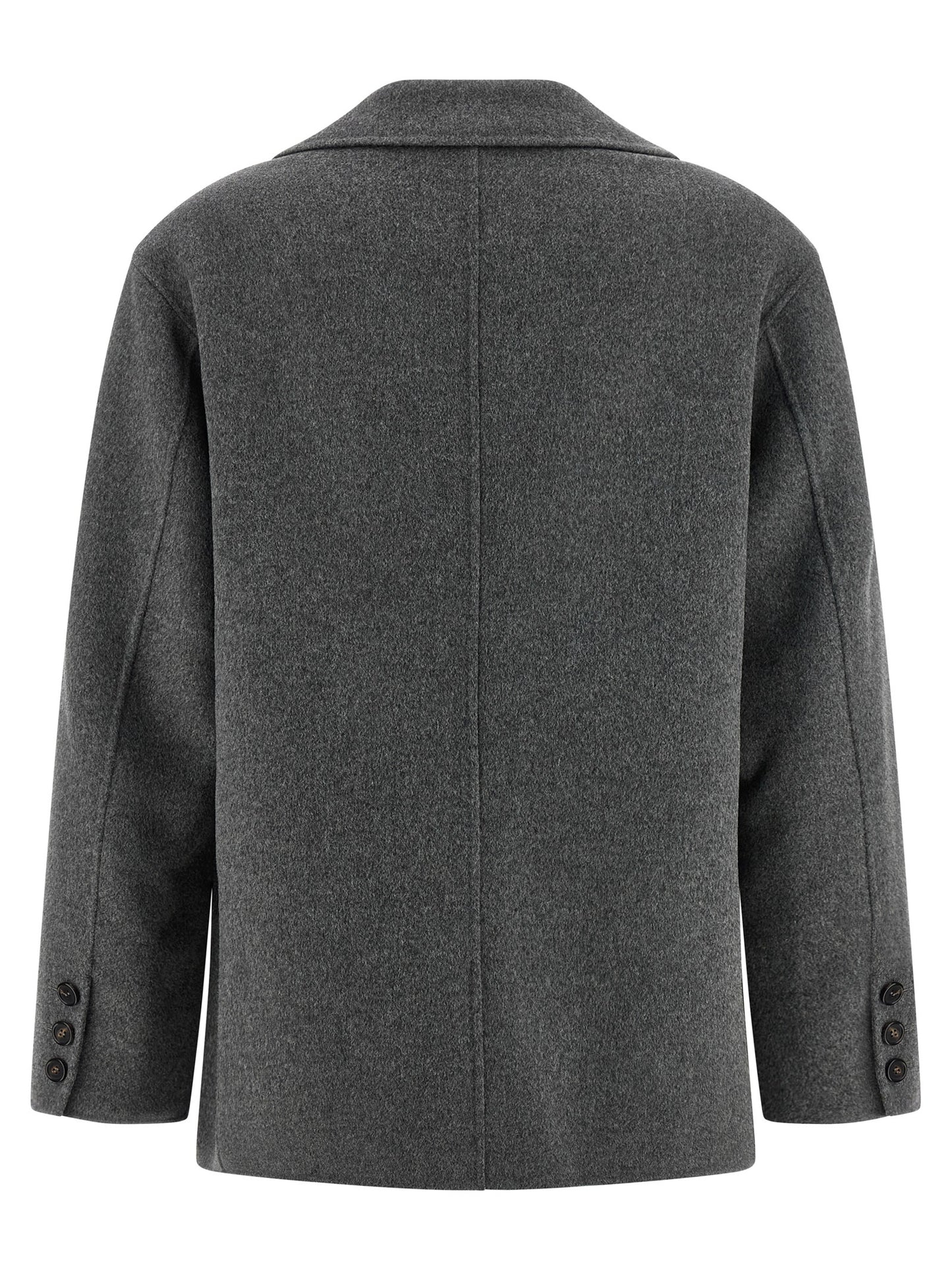 Blazer 'S Max Mara de Lana Virgen Gris