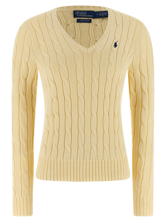 Cárdigan bicolor de algodón Polo Ralph Lauren
